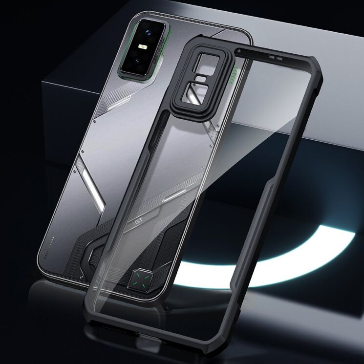 Захисний чохол XUNDD Rugged Case для Infinix GT 30 Pro - Black: фото 2 з 7