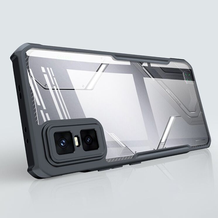 Захисний чохол XUNDD Rugged Case для Infinix GT 30 Pro - Black: фото 3 з 7