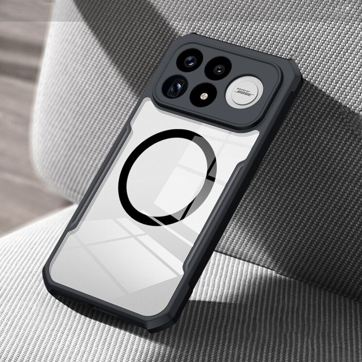 Захисний чохол XUNDD Rugged MagFit для Xiaomi Poco F9 Pro - Black: фото 2 з 5