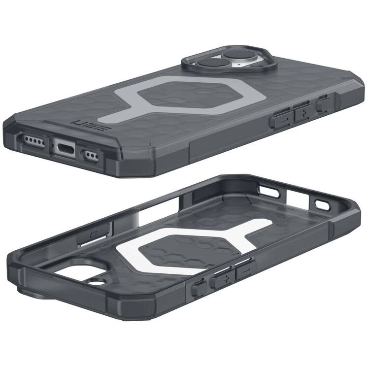 Защитный чехол URBAN ARMOR GEAR (UAG) Essential Armor MagSafe для iPhone 16 (114450113131) - Ash: фото 5 из 8