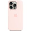 Оригинальный чехол Silicone Case with MagSafe для Apple iPhone 15 Pro (MT1F3) - Light Pink (339593P)