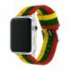 Ремінець UniCase Nylon для Apple Watch 46 / 45 / 44 / SE 44 / 42 (Series 1-3) / Ultra / Ultra 2 / Ultra 3 - Yellow / Green / Red (251303B). Фото 2 з 4