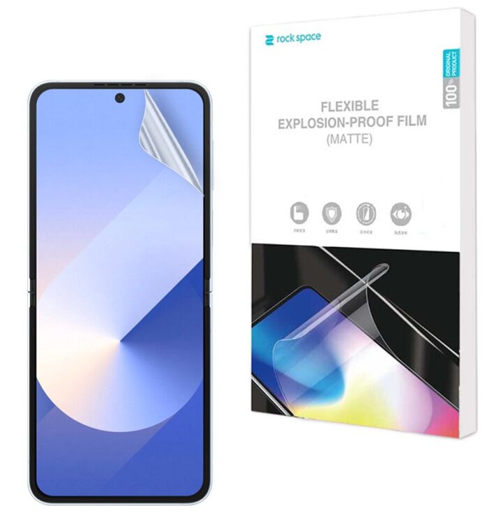 Антиблікова плівка на екран RockSpace Explosion-Proof Matte для Samsung Galaxy Flip 6: фото 1 з 8