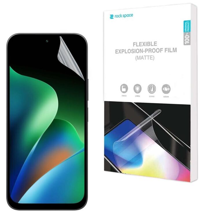 Антибликовая пленка на экран RockSpace Explosion-Proof Matte для Xiaomi Redmi 17: фото 1 из 8