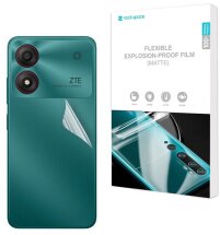 Антибликовая пленка на заднюю панель RockSpace Explosion-Proof Matte для ZTE Blade A34: фото 1 из 9