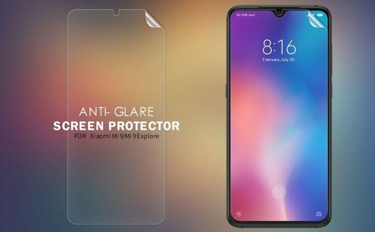 Антибликовая пленка NILLKIN Matte для Xiaomi Mi 9: фото 1 из 6
