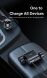 Автомобильное зарядное устройство High Efficiency Pro 1 for 2 (C00455300121-00) - Black (923281B). Фото 9 из 24