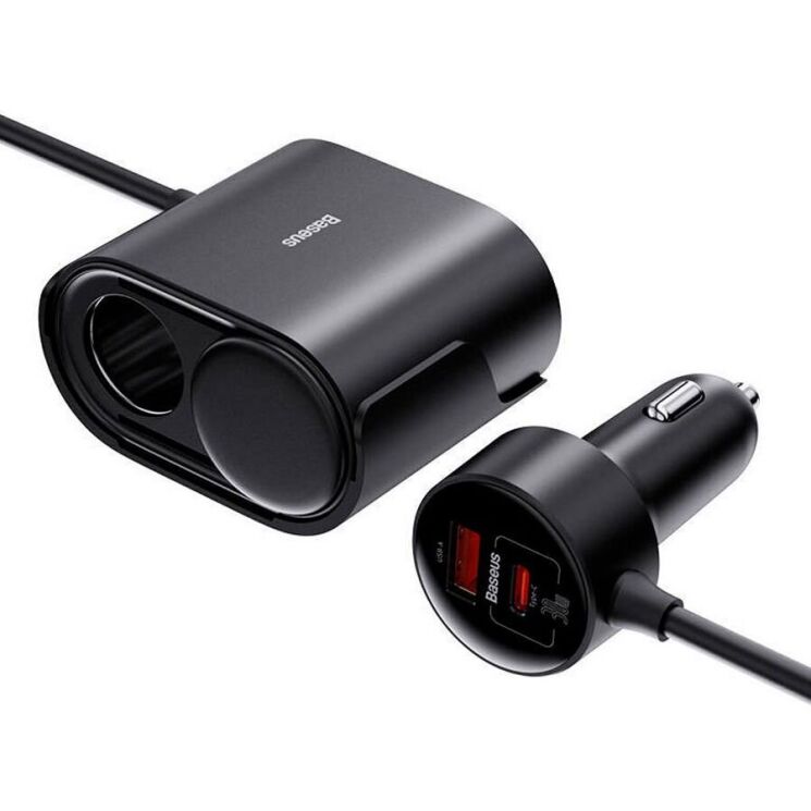 Автомобильное зарядное устройство High Efficiency Pro 1 for 2 (C00455300121-00) - Black: фото 2 из 24