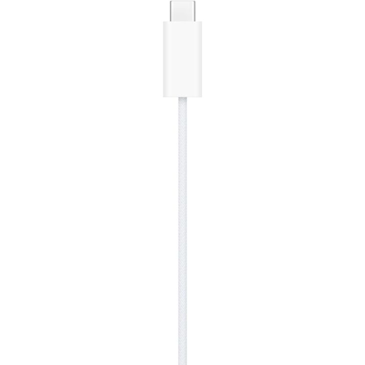 Беспроводное зарядное устройство Apple Watch Magnetic Fast Charger to Type-C Cable (1m) MT0H3ZM/A - White: фото 4 из 4