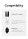Бездротовий зарядний пристрій USAMS CD234 (15W) 3 in 1 Foldable Wireless Charge - Black (958292B). Фото 16 з 17