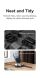 Бездротовий зарядний пристрій USAMS CD234 (15W) 3 in 1 Foldable Wireless Charge - Black (958292B). Фото 9 з 17
