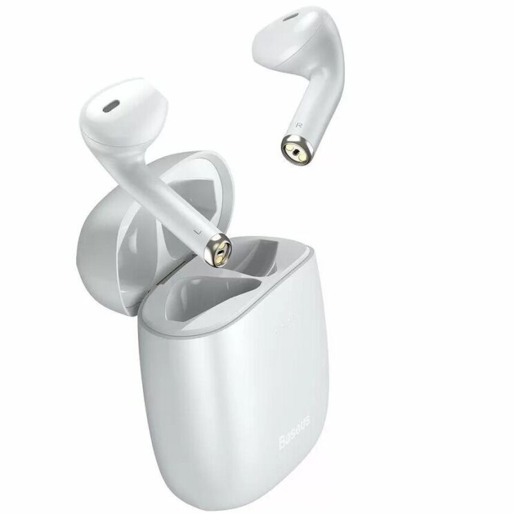 Бездротові навушники Baseus Encok True Wireless Earphones W04 (NGW04-02) - White: фото 3 з 24