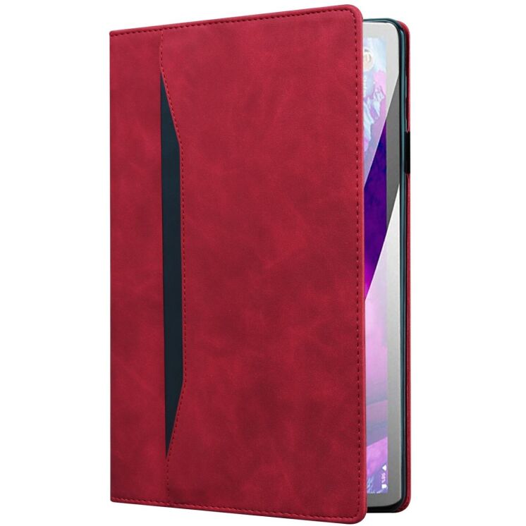 Чехол Deexe Business Style для Samsung Galaxy Tab S11 (X730/X736) - Red: фото 5 з 8