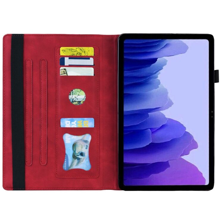 Чехол Deexe Business Style для Samsung Galaxy Tab S11 (X730/X736) - Red: фото 2 з 8