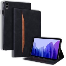 Чехол Deexe Business Style для Samsung Galaxy Tab S12 Plus - Black: фото 1 из 9