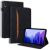 Чехол Deexe Business Style для Samsung Galaxy Tab S12 Plus - Black: фото 1 из 9
