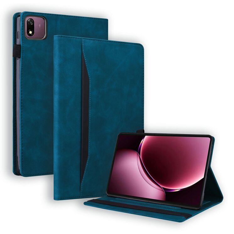Чохол Deexe Business Style для Xiaomi Pad 9 Pro Max - Blue: фото 1 з 8