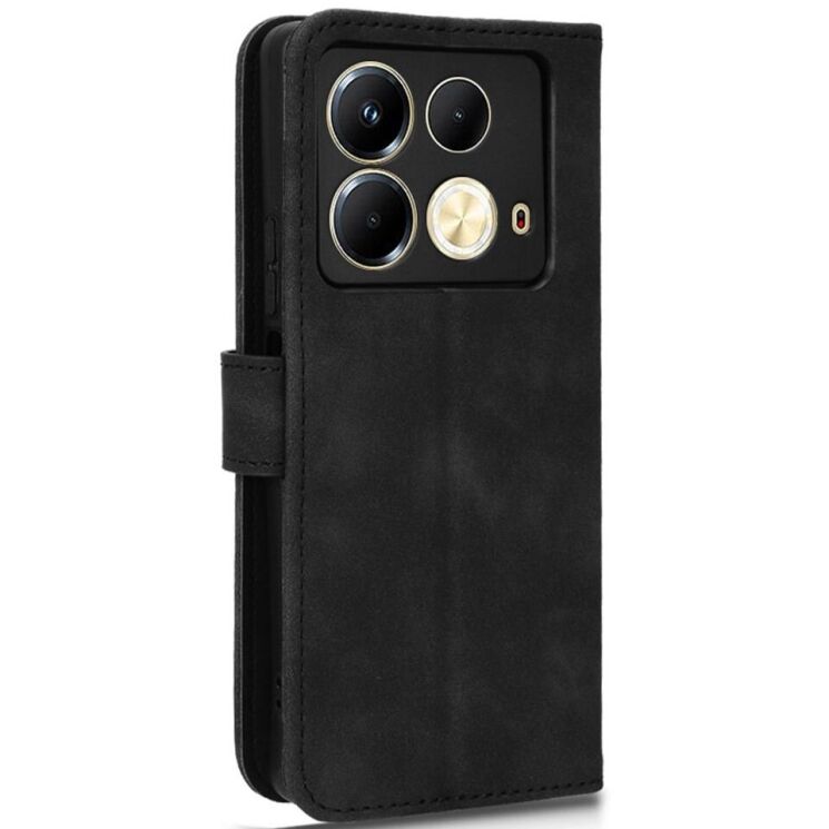 Чехол Deexe Classic Wallet для Infinix Note 40 - Black: фото 5 из 6