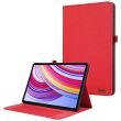 Чехол Deexe Cloth Style для Xiaomi Redmi Pad Pro / Poco Pad - Red (352604R)