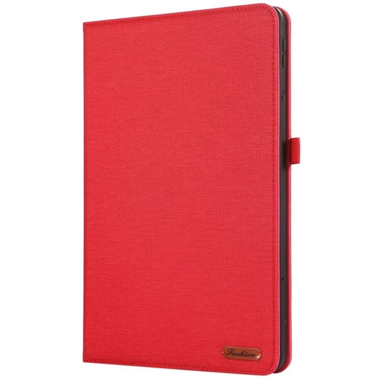 Чехол Deexe Cloth Style для Xiaomi Redmi Pad Pro / Poco Pad - Red: фото 5 из 6