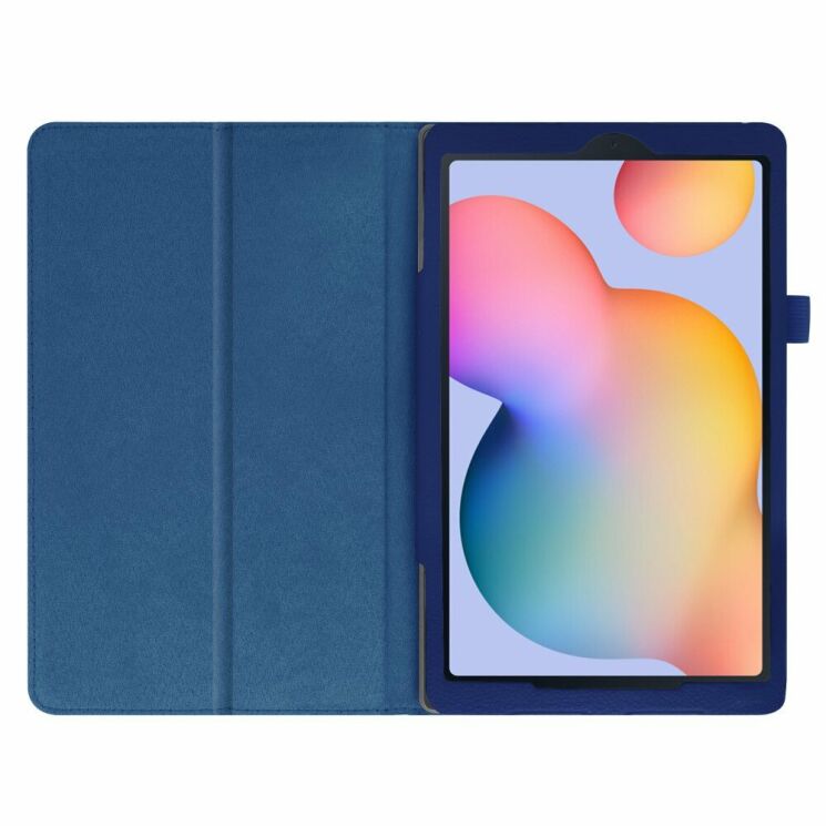 Чехол Deexe Folder Style для Samsung Galaxy Tab S6 lite / S6 Lite (2022/2024) - Dark Blue: фото 2 из 7