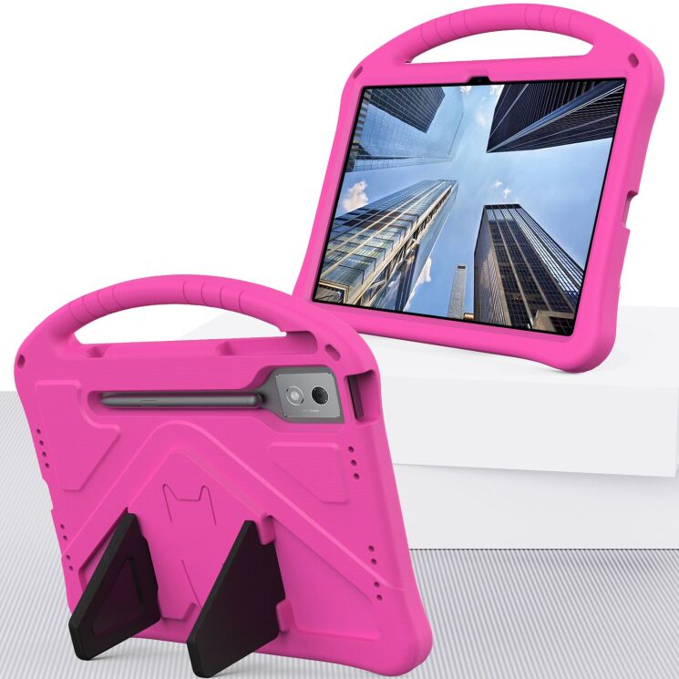 Чехол Deexe KickStand Cover для Lenovo Idea Tab Pro - Rose: фото 2 из 7