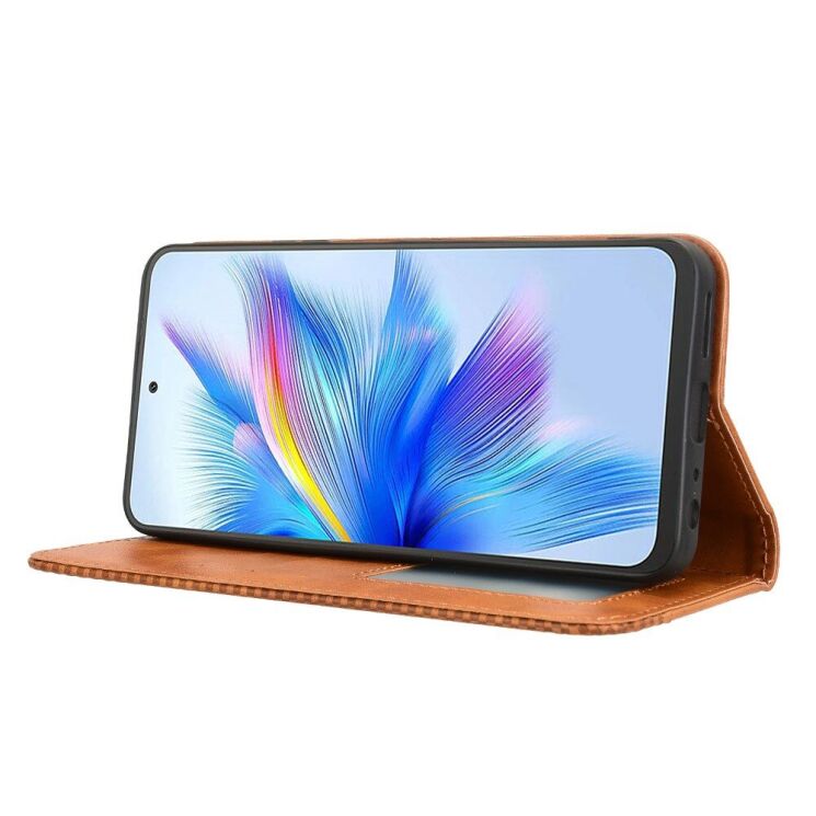 Чехол Deexe Retro Style для Blackview Shark 9 - Brown: фото 3 из 7