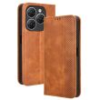 Чехол Deexe Retro Style для Blackview Shark 9 - Brown (374201Z)