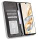 Чохол Deexe Retro Style для Honor Magic 7 Lite - Black (379708B). Фото 2 з 7