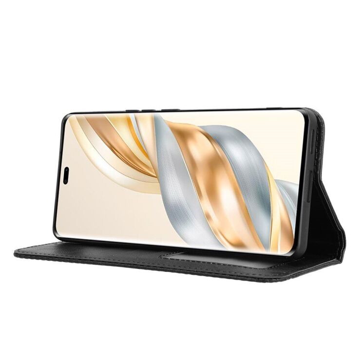 Чохол Deexe Retro Style для Honor Magic 7 Lite - Black: фото 3 з 7