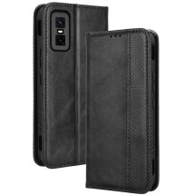 Чехол Deexe Retro Style для Infinix GT 30 Pro - Black: фото 1 из 17