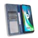 Чохол-книжка Deexe Retro Style для Motorola Moto E7 Plus / Moto G9 Play - Blue (268501L). Фото 5 з 14