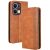 Чохол Deexe Retro Style для OPPO Reno 13 Pro 5G - Brown: фото 1 з 7