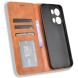 Чехол Deexe Retro Style для OPPO Reno 13 Pro 5G - Brown (376701Z). Фото 4 из 7
