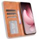Чехол Deexe Retro Style для OPPO Reno 13 Pro 5G - Brown (376701Z). Фото 2 из 7