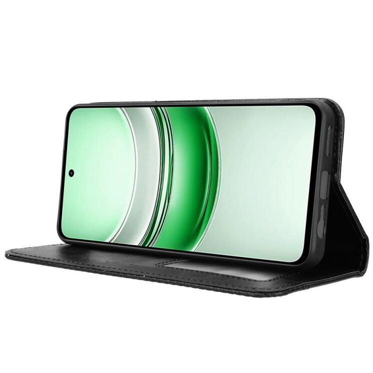 Чохол Deexe Retro Style для Realme C71 - Black: фото 7 з 16