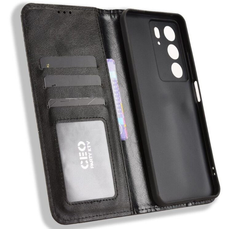 Чохол Deexe Retro Style для Realme C71 - Black: фото 5 з 16