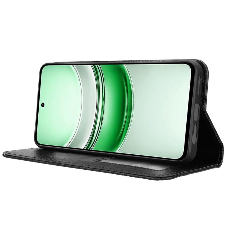 Чохол Deexe Retro Style для Realme C71 - Black: фото 2 з 16