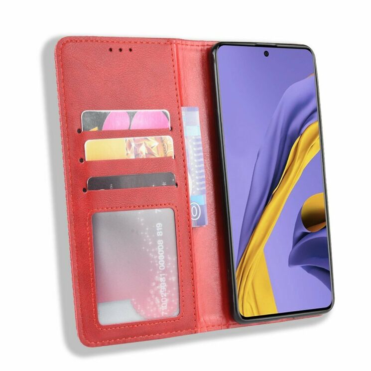 Чехол Deexe Retro Style для Samsung Galaxy S20 Plus (G985) - Red: фото 6 из 16