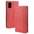 Чехол-книжка Deexe Retro Style для Samsung Galaxy S20 Plus (G985) - Red (314003R)