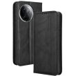 Чохол Deexe Retro Style для Xiaomi Poco F7 Pro / Poco F7 Ultra - Black (378600B)