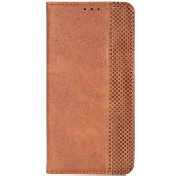 Чохол Deexe Retro Style для Xiaomi Poco F8 Pro - Brown (403502Z) Чохол Deexe Retro Style для Xiaomi Poco F8 Pro - Brown: фото 4 з 19