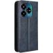 Чехол Deexe Retro Style для ZTE Nubia V60 Design - Blue (365000L). Фото 6 из 7