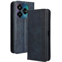 Чехол Deexe Retro Style для ZTE Nubia V60 Design - Blue: фото 1 из 7