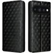 Чехол Deexe Rhombus Book для Google Pixel 11 Pro XL - Black (426046B)