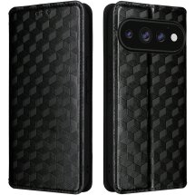 Чехол Deexe Rhombus Book для Google Pixel 11 Pro XL - Black: фото 1 из 7