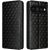 Чехол Deexe Rhombus Book для Google Pixel 11 Pro XL - Black: фото 1 из 7