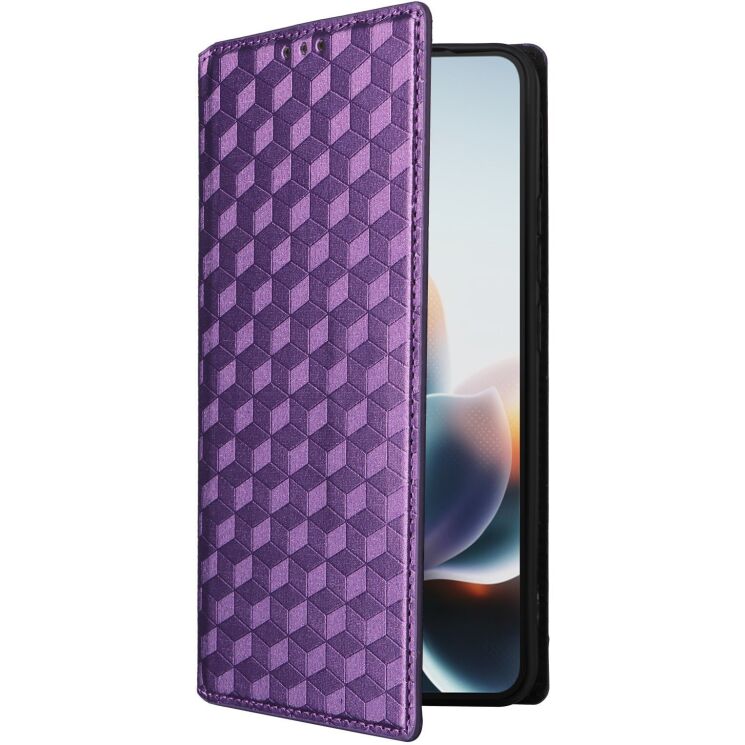 Чохол Deexe Rhombus Book для Motorola Edge 70 Max - Purple (435513V) Чохол Deexe Rhombus Book для Motorola Edge 70 Max - Purple: фото 6 з 7
