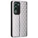 Чохол Deexe Rhombus Book для OPPO A5 - Silver (385802S). Фото 6 з 6