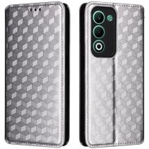 Чохол Deexe Rhombus Book для OPPO A5 - Silver: фото 1 з 6